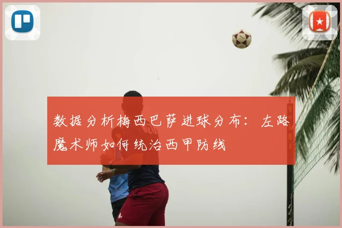 数据分析梅西巴萨进球分布：左路魔术师如何统治西甲防线